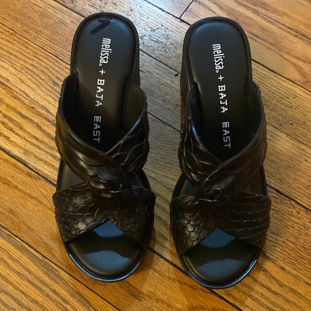 MELISSA x Baja East Python Heel - Picture 3 of 5